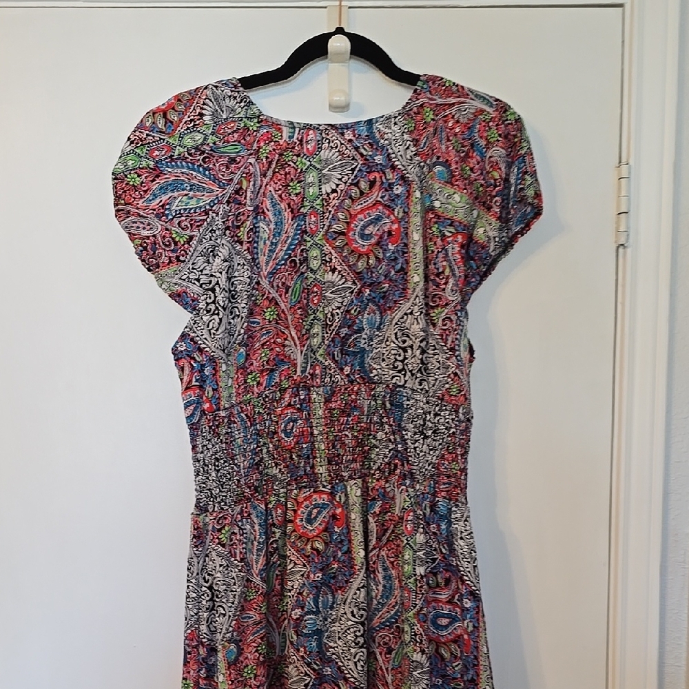 Amazon Essentials Blue And Red Raglan Sleeve Sund… - image 5